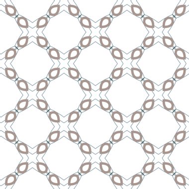 Geometrik şekilli kusursuz desen vektör çizimi