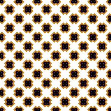 Geometrik şekilli kusursuz desen vektör çizimi