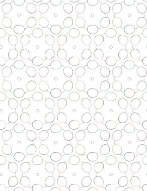 Geometrik şekilli kusursuz desen. vektör illüstrasyonu