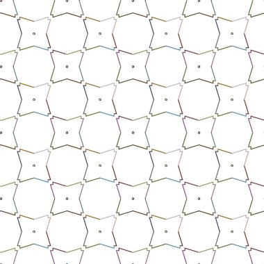 geometrik şekilli kusursuz desen