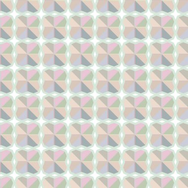 Geometrik şekilli kusursuz desen vektör çizimi