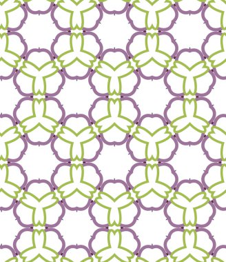 Geometrik şekilli kusursuz desen vektör çizimi
