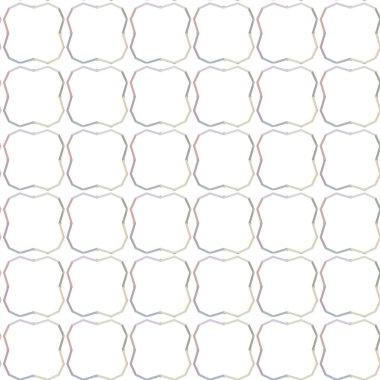 Geometrik şekilli kusursuz desen vektör çizimi