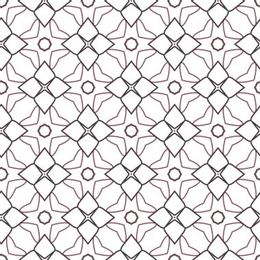 Geometrik şekilli kusursuz desen. vektör illüstrasyonu