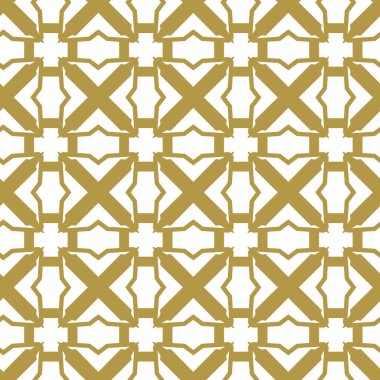 Geometrik şekilli kusursuz desen vektör çizimi