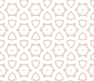 Geometrik şekilli kusursuz desen vektör çizimi