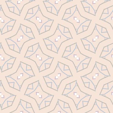 geometrik şekilli kusursuz desen