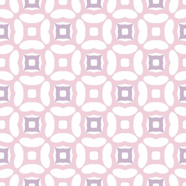 Geometrik şekilli kusursuz desen. vektör illüstrasyonu