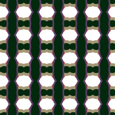 Geometrik şekilli kusursuz desen vektör çizimi