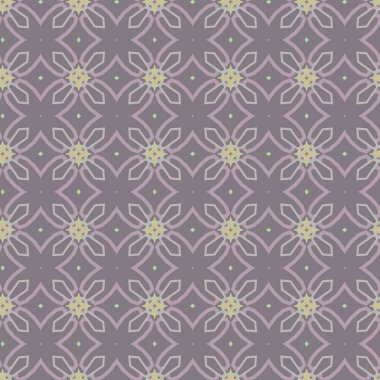 Geometrik şekilli kusursuz desen vektör çizimi