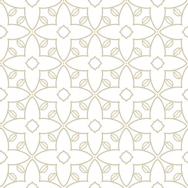 Geometrik şekilli kusursuz desen vektör çizimi