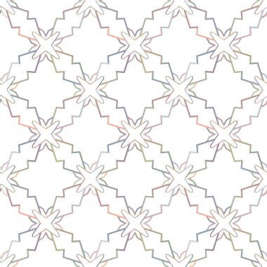 geometrik şekilli kusursuz desen