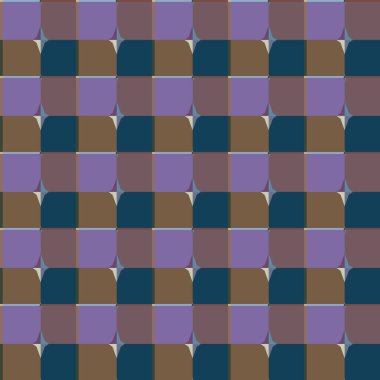 geometrik şekilli kusursuz desen