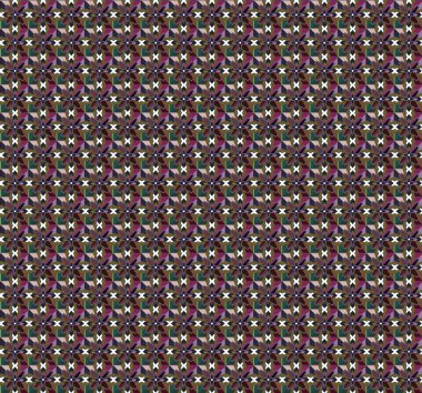 Geometrik şekilli kusursuz desen. vektör illüstrasyonu