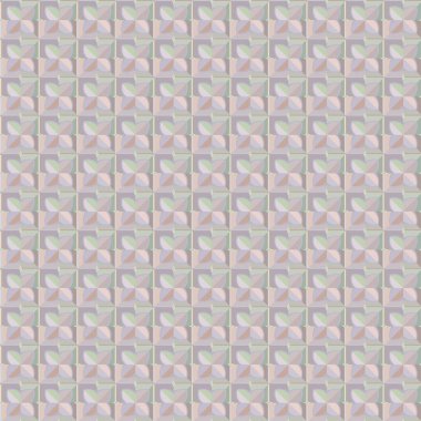 Geometrik şekilli kusursuz desen vektör çizimi