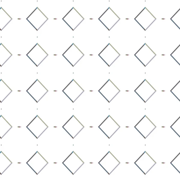 Nahtlose Muster Mit Geometrischen Formen Vektorillustration — Stockvektor