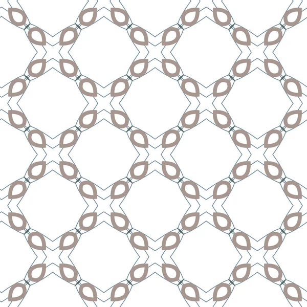 Modello Senza Soluzione Continuità Con Forme Geometriche Illustrazione Vettoriale — Vettoriale Stock