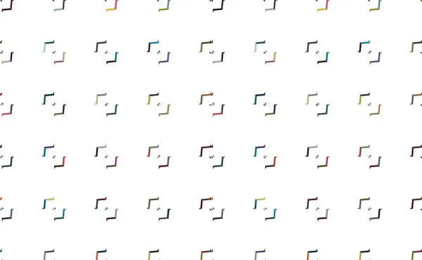 Padrão Sem Costura Com Formas Geométricas —  Vetores de Stock