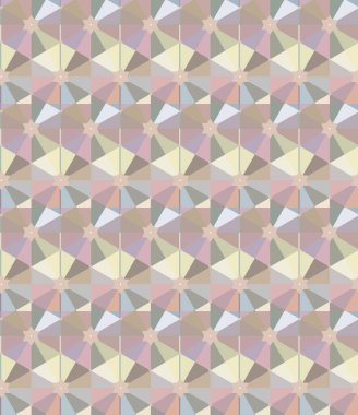 Geometrik şekilli kusursuz desen vektör çizimi