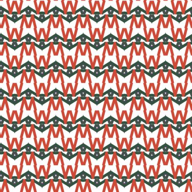 Geometrik şekilli kusursuz desen vektör çizimi