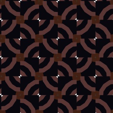 Geometrik şekilli kusursuz desen vektör çizimi