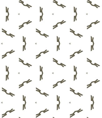 geometrik şekilli kusursuz desen