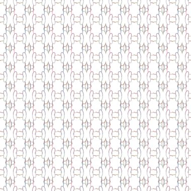 Geometrik şekilli kusursuz desen vektör çizimi