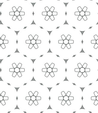 Geometrik şekilli kusursuz desen vektör çizimi