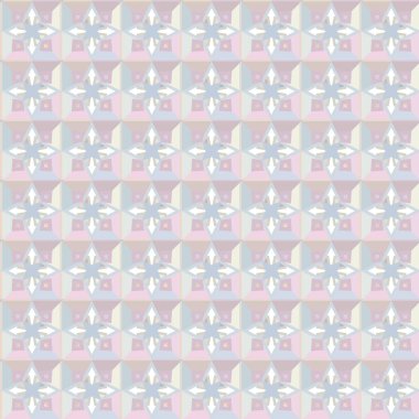 geometrik şekilli kusursuz desen