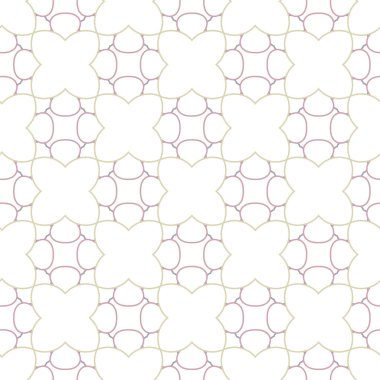 Geometrik şekilli kusursuz desen vektör çizimi