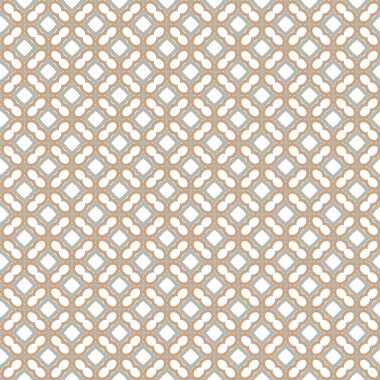 Geometrik şekilli kusursuz desen vektör çizimi