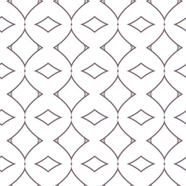 Geometrik şekilli kusursuz desen. vektör illüstrasyonu