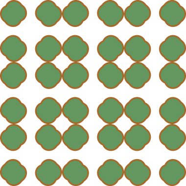 Geometrik şekilli kusursuz desen vektör çizimi