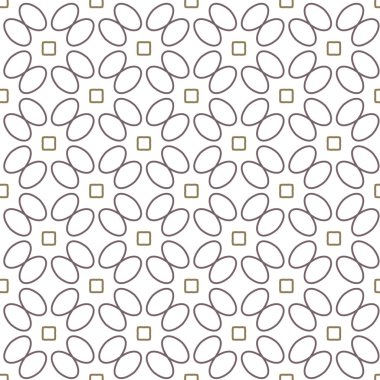 Geometrik şekilli kusursuz desen vektör çizimi