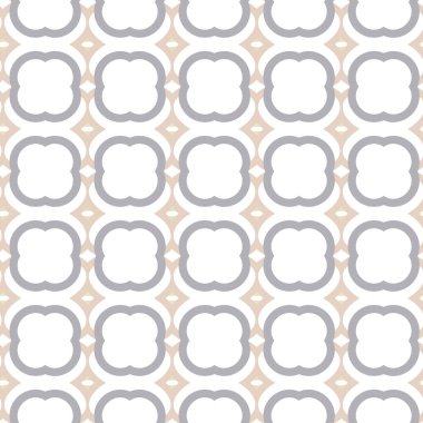 Geometrik şekilli kusursuz desen. vektör illüstrasyonu