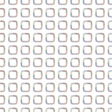 Geometrik şekilli kusursuz desen vektör çizimi