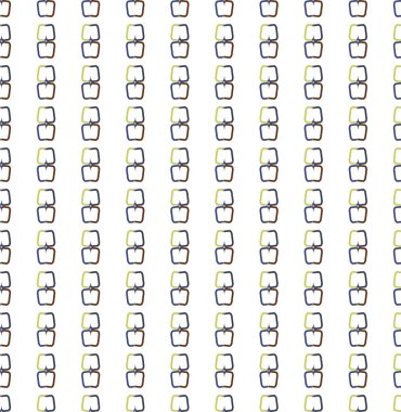 Geometrik şekilli kusursuz desen vektör çizimi