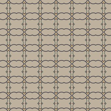 Geometrik şekilli kusursuz desen. vektör illüstrasyonu