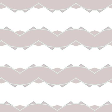 Geometrik şekilli kusursuz desen. vektör illüstrasyonu