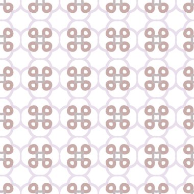 Geometrik şekilli kusursuz desen vektör çizimi