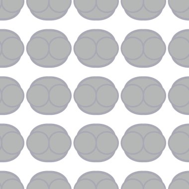 Geometrik şekilli kusursuz desen vektör çizimi