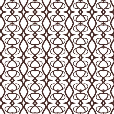 Geometrik şekilli kusursuz desen vektör çizimi