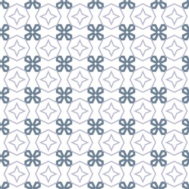 Geometrik şekilli kusursuz desen vektör çizimi