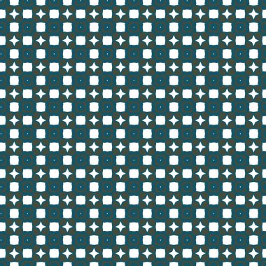 Geometrik şekilli kusursuz desen vektör çizimi