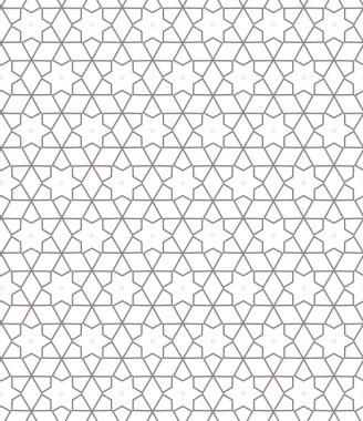 Geometrik şekilli kusursuz desen. vektör illüstrasyonu