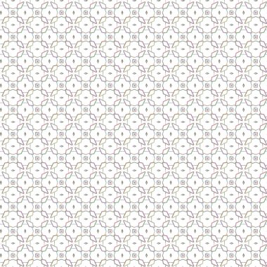 Geometrik şekilli kusursuz desen vektör çizimi