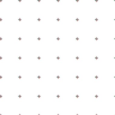 Geometrik şekilli kusursuz desen vektör çizimi