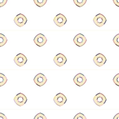 Geometrik şekilli kusursuz desen. vektör illüstrasyonu