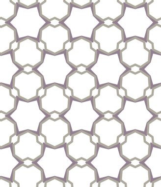 Geometrik şekilli kusursuz desen vektör çizimi