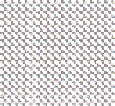 Geometrik şekilli kusursuz desen vektör çizimi